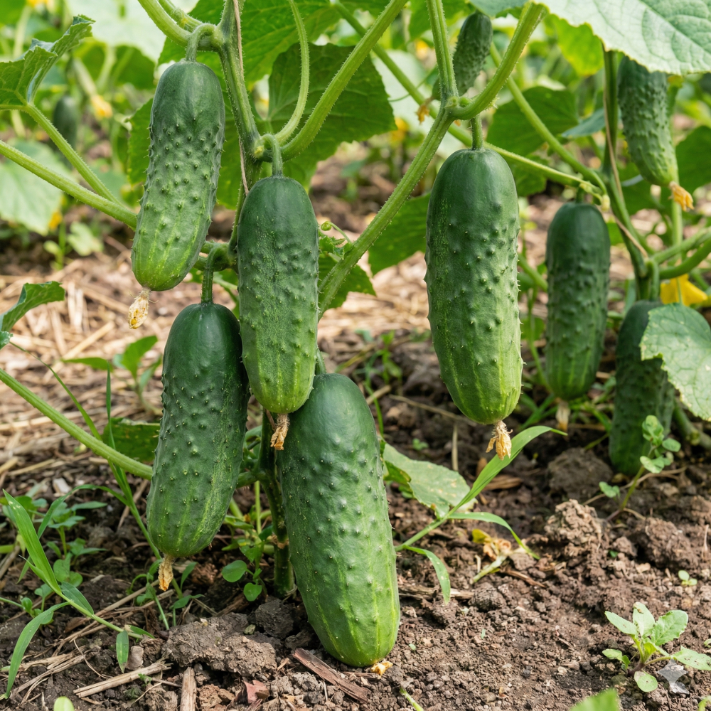 Boston Pickling Cucumber Seeds – Heirloom Pickling Variety (400 Seeds)