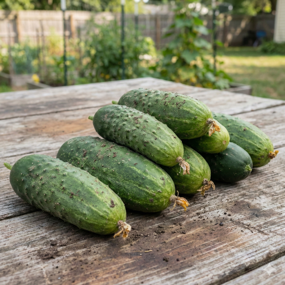 Boston Pickling Cucumber Seeds – Heirloom Pickling Variety (400 Seeds)