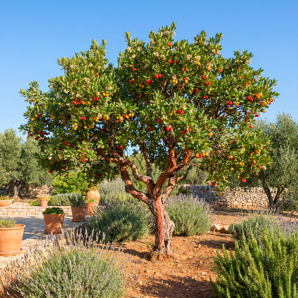 Strawberry Tree Seeds (Arbutus unedo) – Evergreen Fruit Tree Variety (15 Seeds)