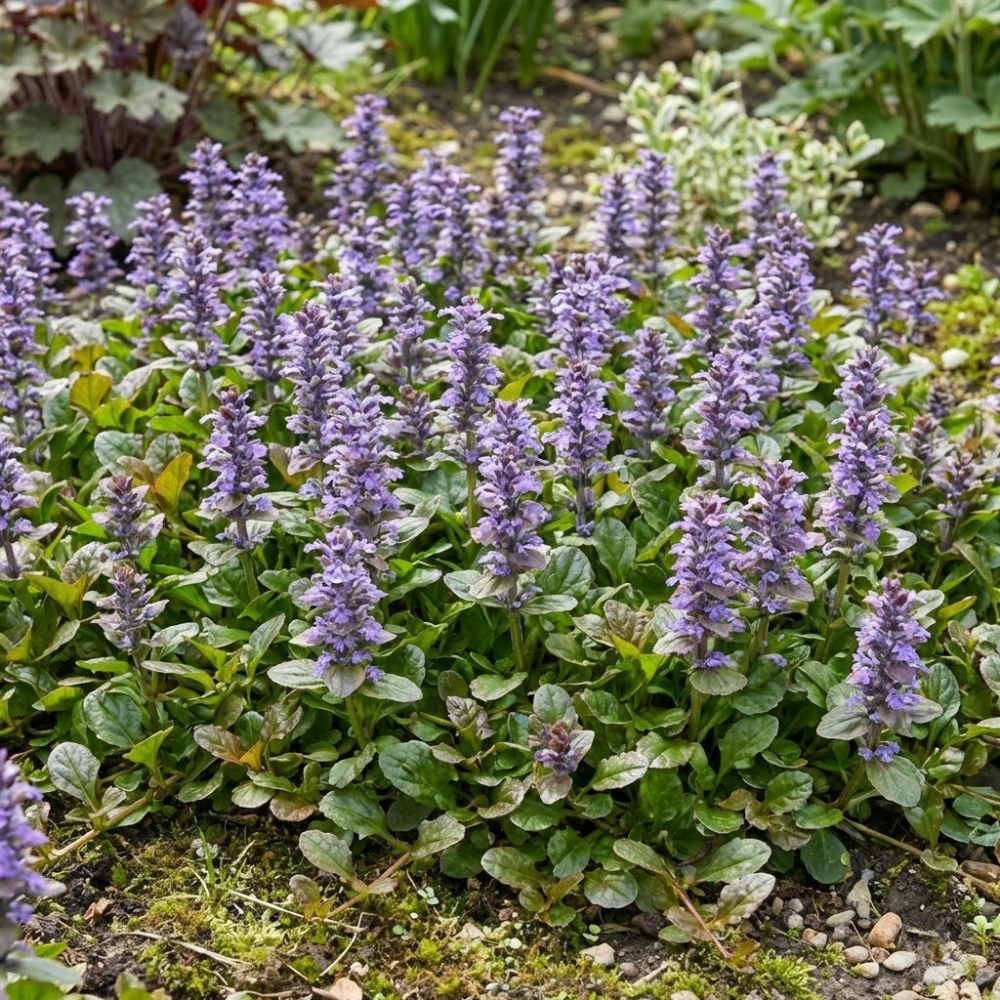 Bugleweed Seeds (Ajuga reptans) – Purple Ground Cover Perennial (100 Seeds)