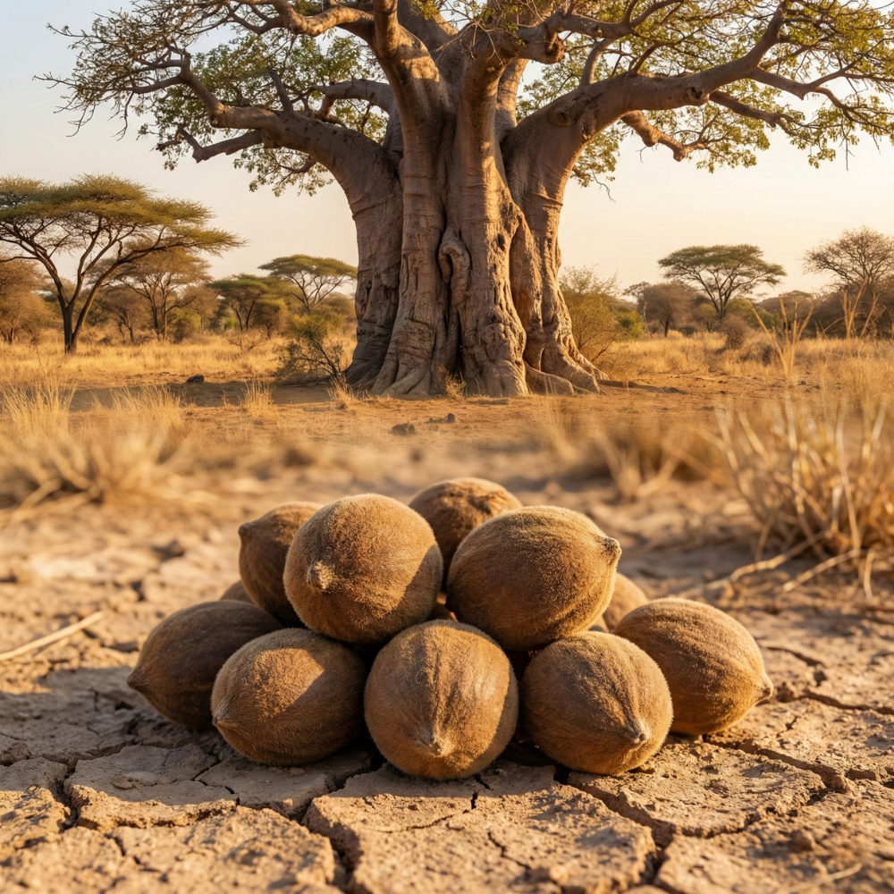 African Baobab Seeds – Rare Exotic Tree Variety (10 Seeds)