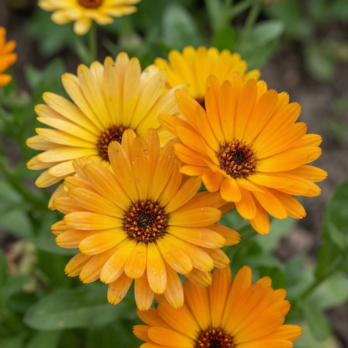 Calendula Flower Seeds – Pacific Beauty Mix Pot Marigold (4000 Seeds)