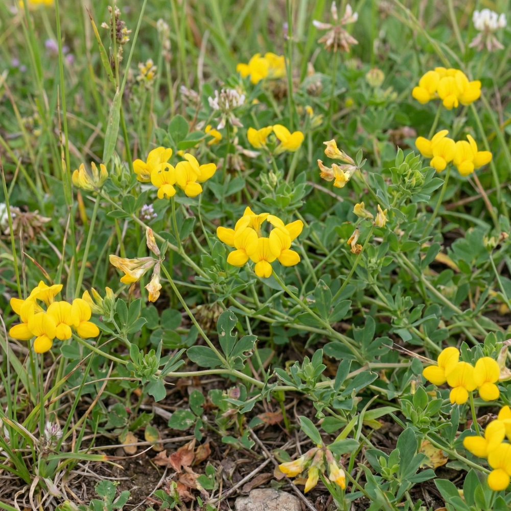 Birdsfoot Trefoil Seeds – Lotus corniculatus Yellow Perennial Ground Cover (500 Seeds)
