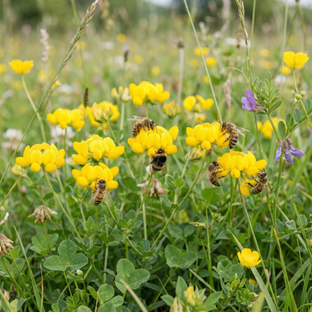 Birdsfoot Trefoil Seeds – Lotus corniculatus Yellow Perennial Ground Cover (500 Seeds)